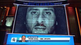 Peter King Likens Kaepernick to Young Muhammad Ali  The Rich Eisen Show  9418 [upl. by Wilburt]