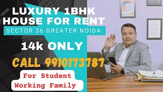 1bhk House sector 36 greater Noida call 9910173787 [upl. by Lartnom]