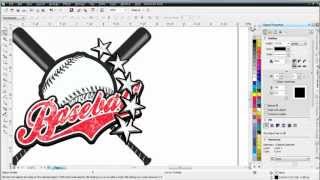 CorelDRAW X6 for Beginners Simple TShirt Design [upl. by Nitnilc546]