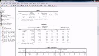 Formation SPSS Régression linéaire multiple avec SPSS 4 [upl. by Korwun]