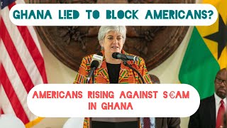 See How Americans are Rising Against Ghana for SCMing them Imagine this was in Nigeria 😂 [upl. by Davison]