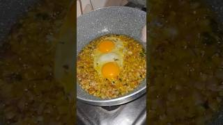 Restaurant Style Egg Fried Rice 🍚 Indochinese food shorts [upl. by Annawek342]