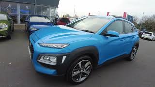 2020 Hyundai KONA SUV 10 TGDi 120ps PLAY 2WD driveingram usedcars ayrshire ayr [upl. by Ronym199]