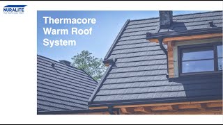 Nuralite Waterproofing  Thermacore Warm Roof System [upl. by Oemac]