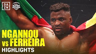 FIGHT HIGHLIGHTS  FRANCIS NGANNOU VS RENAN FERREIRA [upl. by Muhcon985]