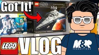 Buying a 700 LEGO Set At The LEGO Store 50 OFF LEGO Star Wars  MandRproductions LEGO Vlog [upl. by Aekim]