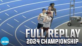 2024 NCAA DIII indoor track amp field championship Day one full replay [upl. by Atsahs]