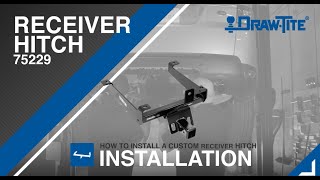 2015  2021 Land Rover amp Range Rover Class IV Hitch Install  Draw•Tite®  75229 Receiver Hitch [upl. by Lawley]