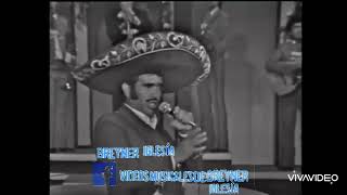 El Arracadas  Vicente Fernández Estrellas Estudio Blanco Y Negro EN VIVO [upl. by Bernardo]