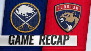 Barkov caps Panthers rally in OT win against Sabres [upl. by Tennies569]