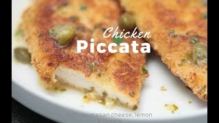 Chicken piccata with parmesan amp capers [upl. by Padgett]