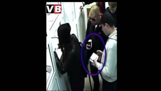 Man Pickpockets Purse to Take Revenge on Queue Pushing Girl [upl. by Najram]