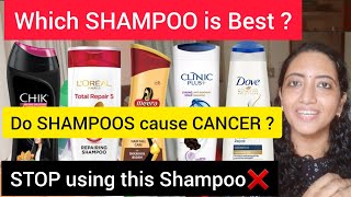 Which SHAMPOO is best  Top 20 Shampoos in India ranked from Worst to Best  Is ur SHAMPOO Safe [upl. by Mazman56]