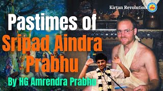 Glories amp Pastimes of Sripad Aindra Prabhu by HG Amrendra Prabhu  Kirtan Revolution aindraprabhu [upl. by Ocer]