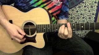 Birdsong Bob Weir Acoustic Guitar Lesson TRAILER [upl. by Ispep959]