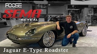 Foose Design Jaguar EType Roadster  The Reveal [upl. by Goodhen729]