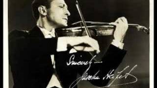 Jascha Heifetz  Vieuxtemps Concerto 4 in d 1st mov [upl. by Inger]