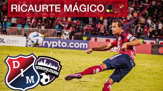 Medellín 4 Metrepolitanos 2  Ricaurte Mágico 🎩🪄 Copa libertadores 2023 [upl. by Eiralc]