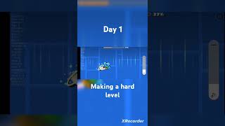 I try my hardest making levels geometrydash [upl. by Silletram]