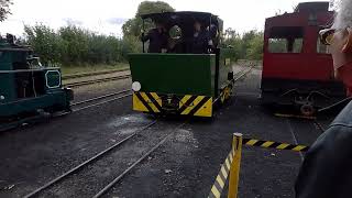 Leighton Buzzard Railway Steam Gala 08 Sezela backing up to shed [upl. by Acirretal]