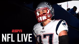 Rob Gronkowski suspended 1 game for his late hit against the Bills  NFL Live  ESPN [upl. by Fadil]