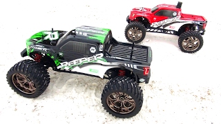 JUMP it BREAK it FiX it CEN REEPER  17 Scale Monster Truck  Winter Driving  RC ADVENTURES [upl. by Yelekalb]