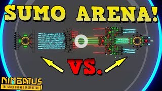 SUMO ARENA CHALLENGES  Nimbatus The Space Drone Constructor Gameplay Ep 4 [upl. by Derfnam242]