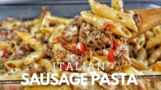 This Italian Sausage Pasta Is So Easy Youll Forget About Other Pasta Recipes [upl. by Puklich]