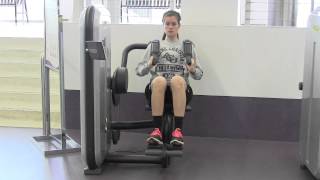 Technogym Machine  Abdominal Crunch [upl. by Anec]