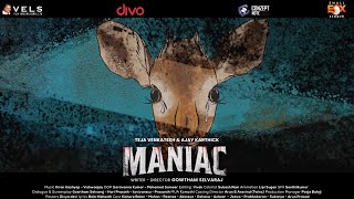 Maniac  Official Trailer  Tamil Webseries  Teja Venkatesh  Small Fox Studio  Vels Signature [upl. by Ambrogio]