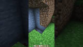 SECRET BASE minecraft minecraftbuilding minecraftshorts [upl. by Yllah]