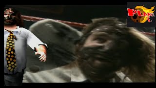 WWF Smackdown Mankind Entrance and Finisher [upl. by Poyssick632]