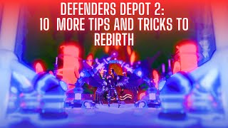 Defenders Depot 2 10 MORE Tips and Tricks to Rebirth  Chillerxzz [upl. by Raseda]