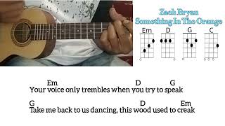 Zach Bryan  Something In The Orange Chords Lyrics [upl. by Celisse]