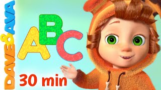 🙌 ABC Song Part 2 Down by the Bay and More Nursery Rhymes amp Baby Songs  Dave and Ava 🙌 [upl. by Jacquenetta113]