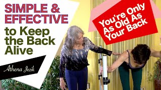 Athena Jezik  Simple and Effective to Keep the Back Alive  Back Movement [upl. by Urial]