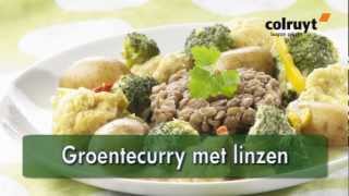 Groentecurry met linzen [upl. by Arob]