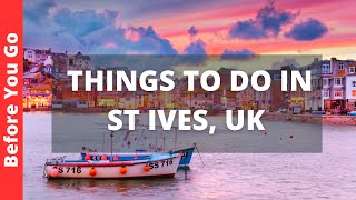 St Ives UK Travel Guide 12 BEST Things To Do In St Ives Cornwall England [upl. by Deyes]