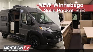 LichtsinnRVcom  New 2024 Winnebago Solis Pocket 36B [upl. by Yenal]