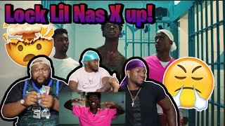 Lil Nas X Jack Harlow  INDUSTRY BABY Official Video REACTION [upl. by Nariko]