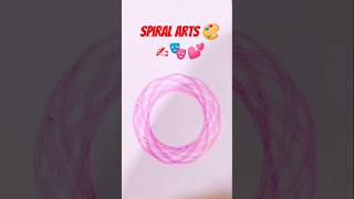 Spiral Arts30 GeometricArt DrawingShortsArtShortsCreativeShortsSpiralDesigns PatternArts [upl. by Cerelia91]