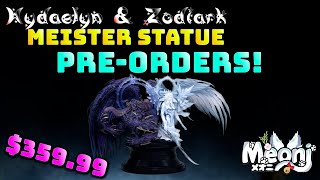 FFXIV Zodiark amp Hydaelyn Meister Quality Statue Preorders [upl. by Delainey]