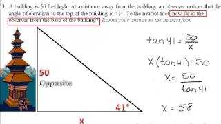 Trigonometry  Applications [upl. by Auqenes]