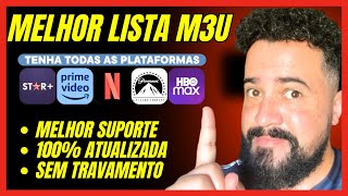 MELHOR LISTA M3ULISTA M3U GRATIS 2024LISTA M3U IPTVLISTAS IPTVLISTA M3U GRATISM3U IPTV [upl. by Aram]