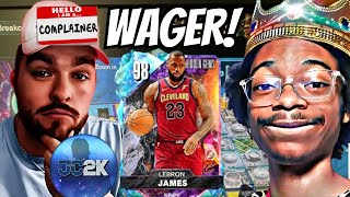 JC2K VS CARLO221 WAGER IN NBA2K25 MyTeam BEST OF THREE [upl. by Currier]