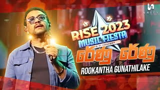 Rookantha Gunathilake  Renu Renu රේණු රේණු  Unity Band  Rise 2023 Music Fiesta  Live [upl. by Ssitnerp]