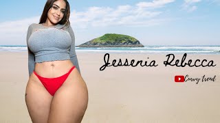 Meet Jessenia Rebecca Curvy Model Actress amp Influencer  Bio Wiki amp facts [upl. by Liemaj557]