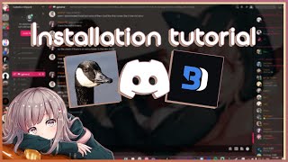 customize your discord app  BetterDiscord amp GooseMod Installation Tutorial [upl. by Bruell]