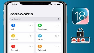 Jak znaleźć hasła na iPhonie iOS 18  Wyświetl zapisane hasła na iPhonie [upl. by Craven]
