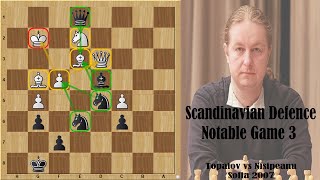 Scandinavian Defence Notable Game 3  Veselin Topalov vs Liviu Dieter Nisipeanu  Sofia 2007 [upl. by Conney522]